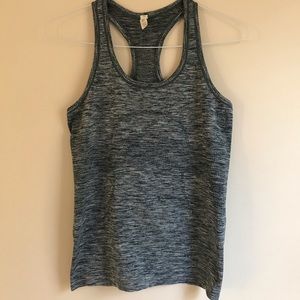 Lululemon Heather Gray Racerback Tank Top